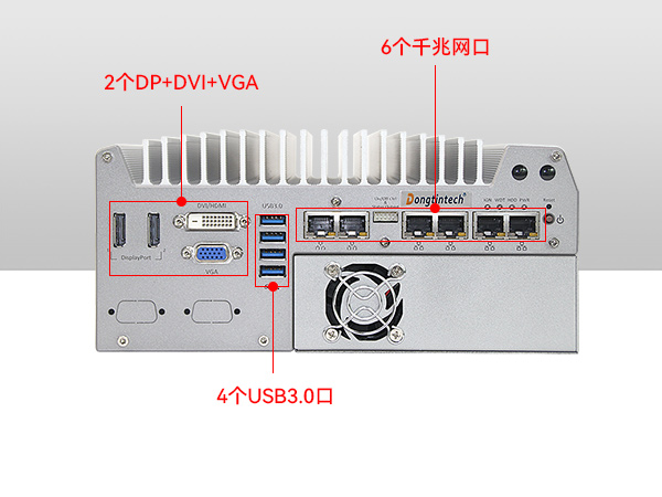 嵌入式多網口工控機