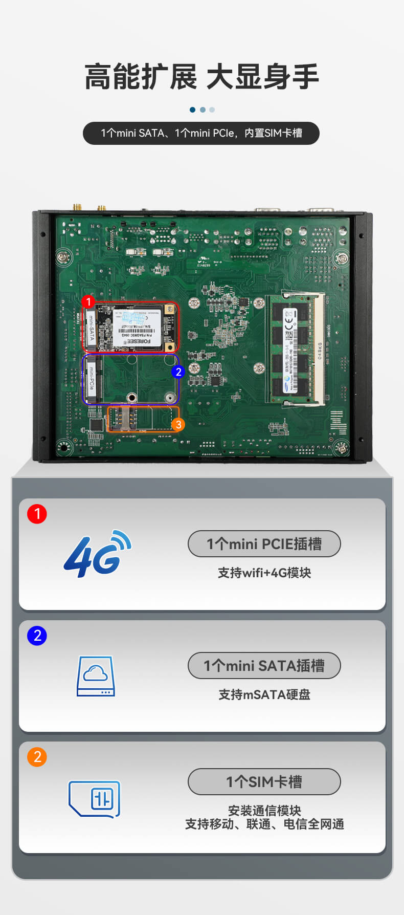 東田無風扇嵌入式工控機,車隊管理系統工業電腦,DTB-3002-J1900